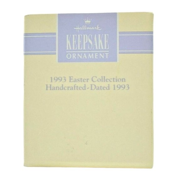 Hallmark Keepsake Ornament Daughter Lamb Dated 1993 Easter Collection - Picture 4 of 4